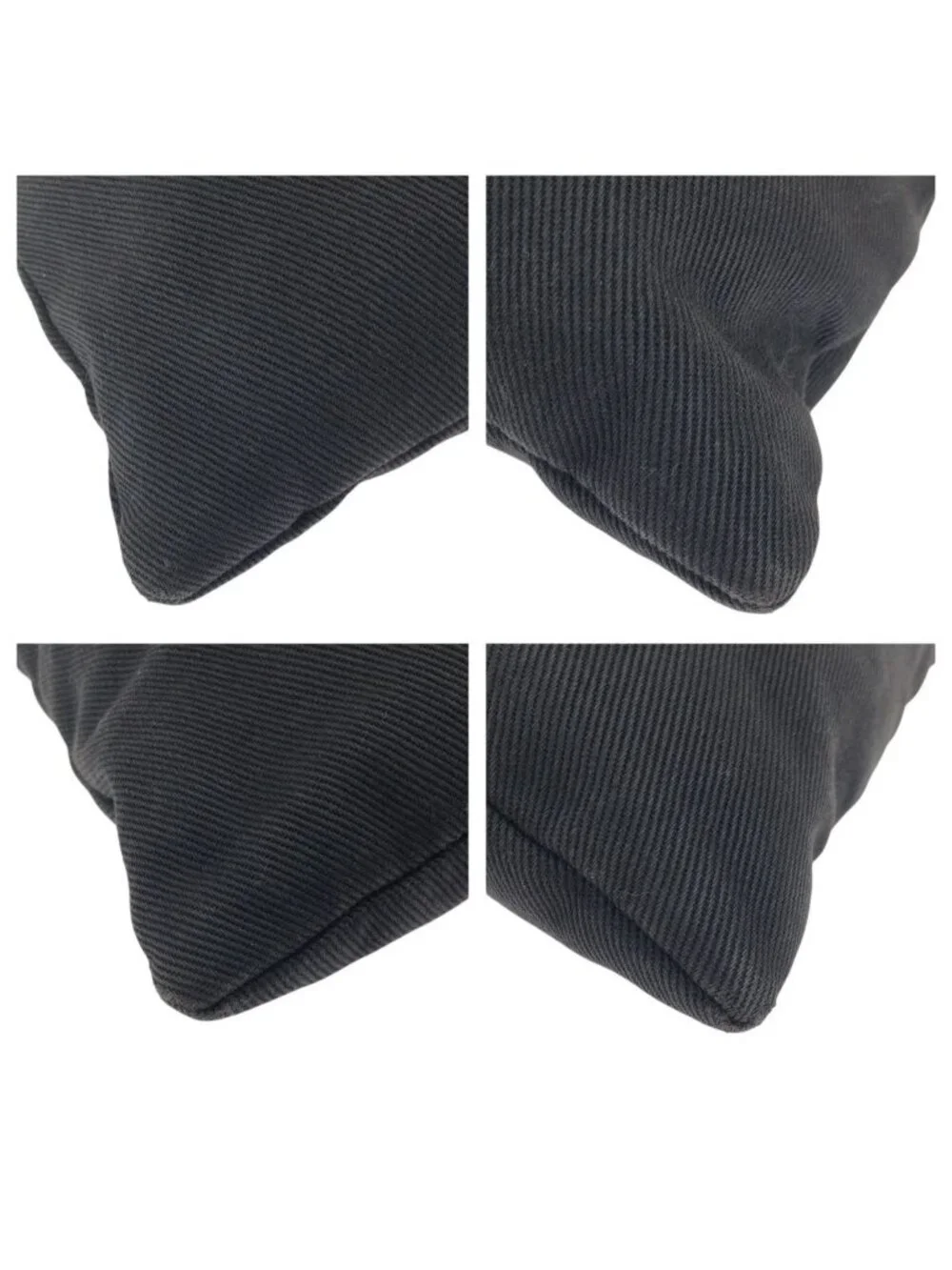 Saint Laurent Rive Gauche Vintage Kahala YSL Black Canvas Tote